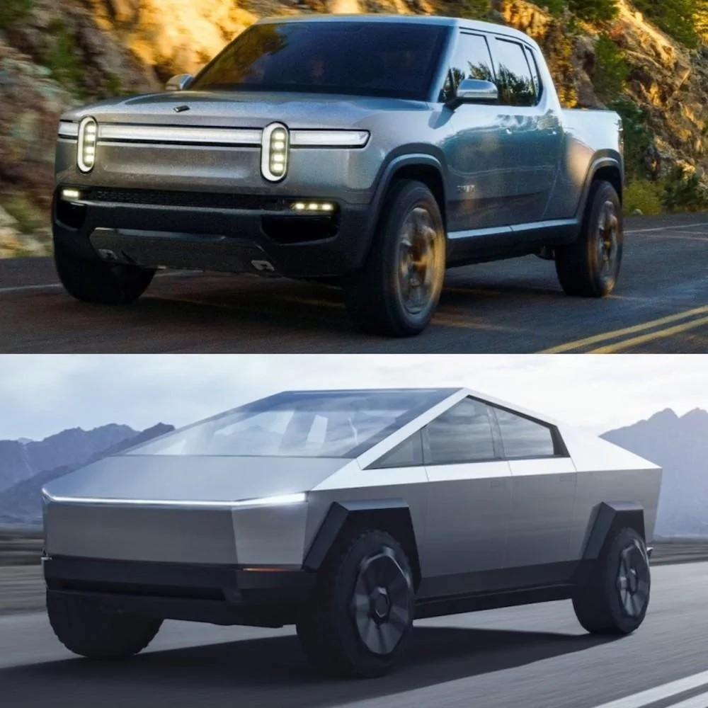 Tesla Cybertruck Cybertruck vs Rivian R1T - Specs and Visual Comparison tesla-cybertruck-beats-rivian-r1t-across-the-board-still-remains-big-and-ugly_3