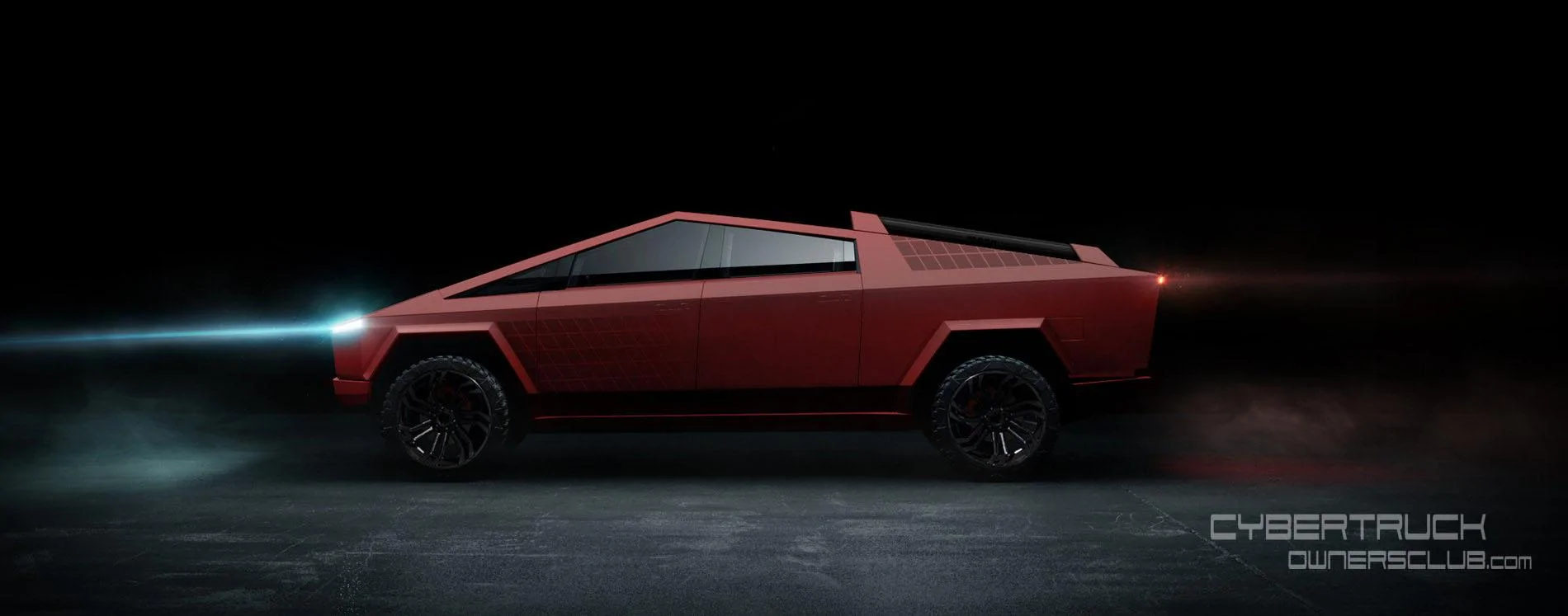 Tesla Cybertruck Cybertruck colors and graphics improvements (renderings) cybertruck-bed-rack