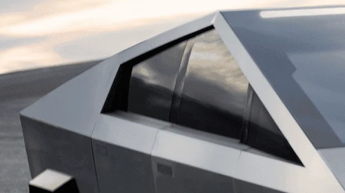 Tesla Cybertruck Side step, roof rack, and dogs Cybertruck Roof Rack Li