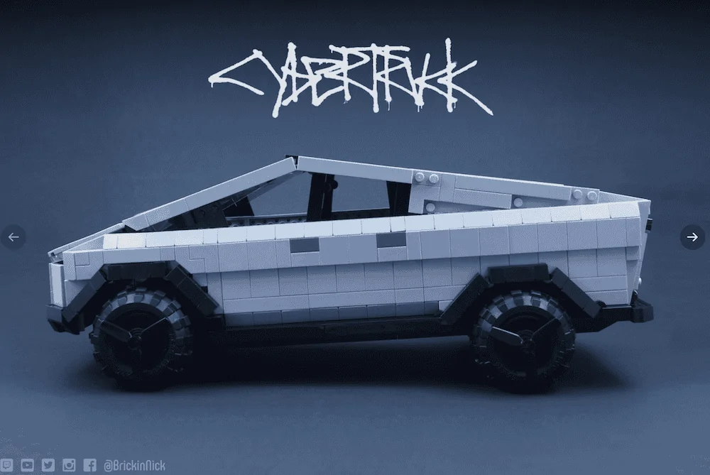 Tesla Cybertruck Funny Cybertruck memes, images, videos 🤣 Lego Cybertruck 1