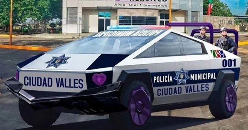 Tesla Cybertruck Mexican City Orders 15 Cybertrucks for Police Force Mexican-Police-Cybertruck