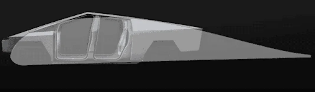 Tesla Cybertruck CyberTruck design inspired by... Cybrtrk_vs_airfoil