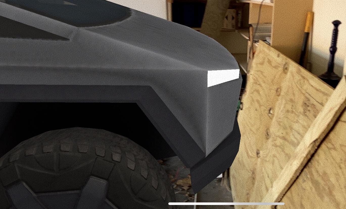 Tesla Cybertruck Augmented reality app visualizes if Cybertruck fits in your garage (or anywhere else) 1E307EEC-8BCC-4750-A805-1339A32E1D42