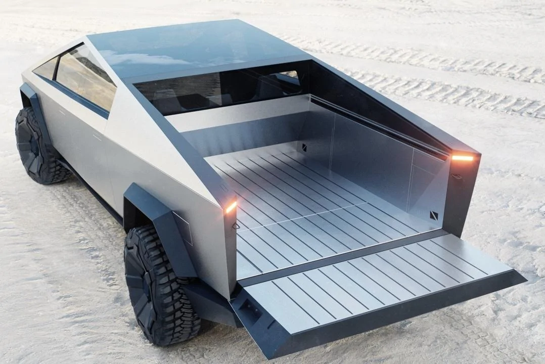 Tesla Cybertruck Cybertruck test ride videos 10673668-E94E-4A29-BF8A-80FB8C8442F7