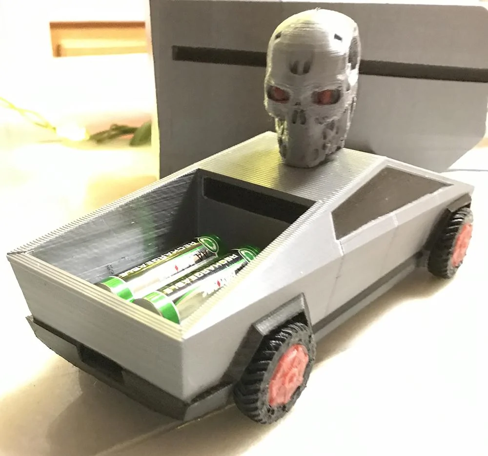 Tesla Cybertruck Lithium Battery Plus Supercapacitor equals Double Fast Charging. Spare Batteries