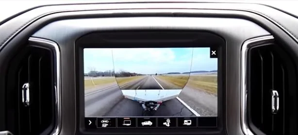 Tesla Cybertruck Display / control system for truck specific features see thru trailer option