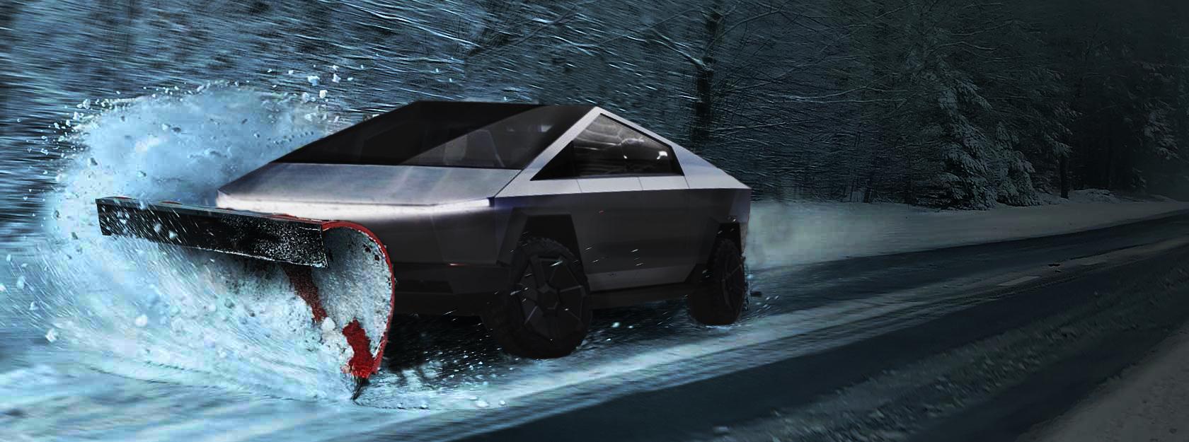 Tesla Cybertruck Funny Cybertruck memes, images, videos 🤣 Cybertruck snow plow