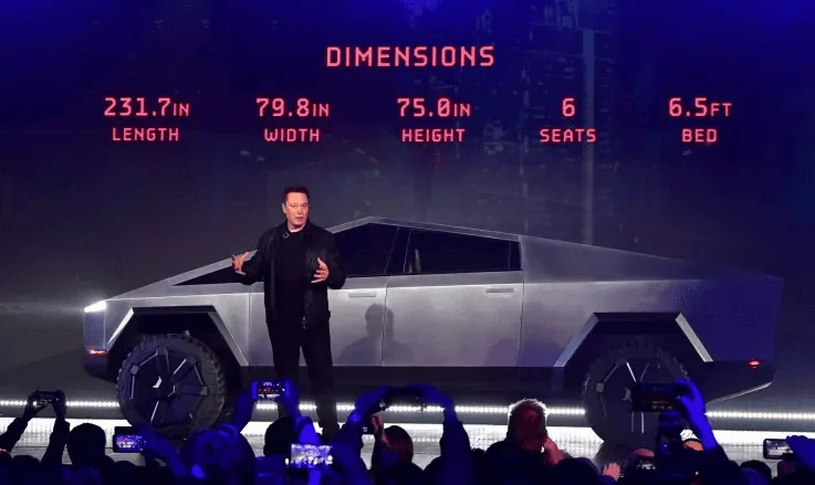 Tesla Cybertruck Cybertruck bed width...? 1576001170960