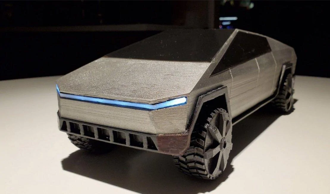 Tesla Cybertruck 3D Cybertruck model in various colors and sizes Cybertruck headlights