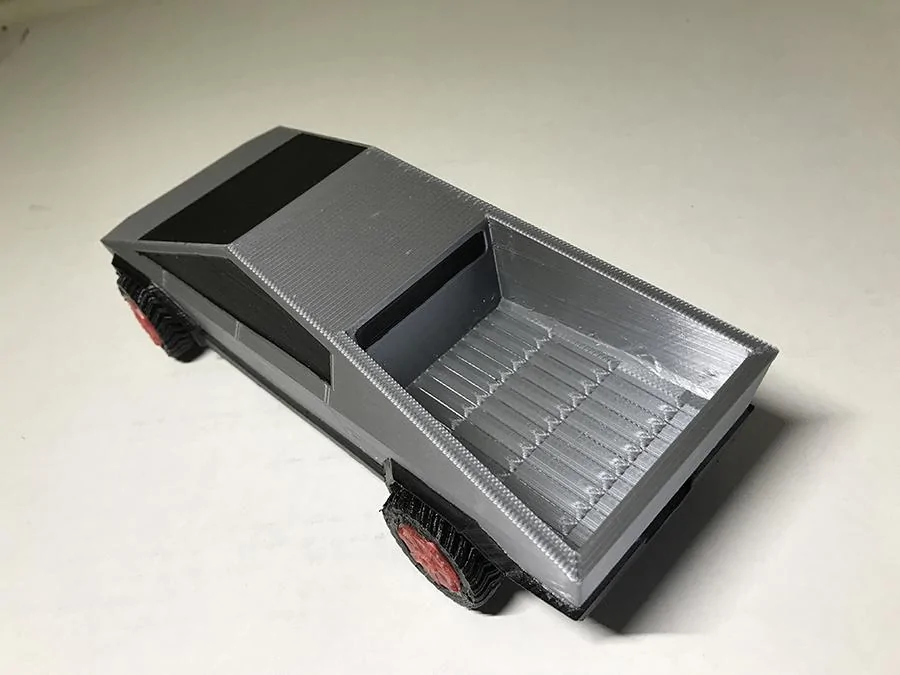 Tesla Cybertruck 3D Cybertruck model in various colors and sizes 3D truck bed v