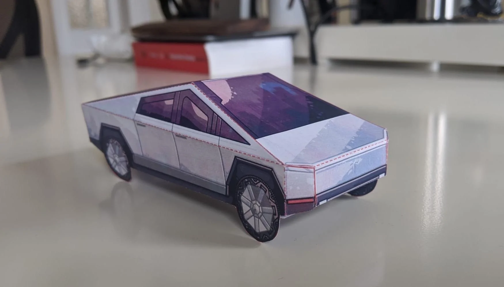 Tesla Cybertruck Fold-Up 3D Cybertruck ELmV4hTWsAEKSLj