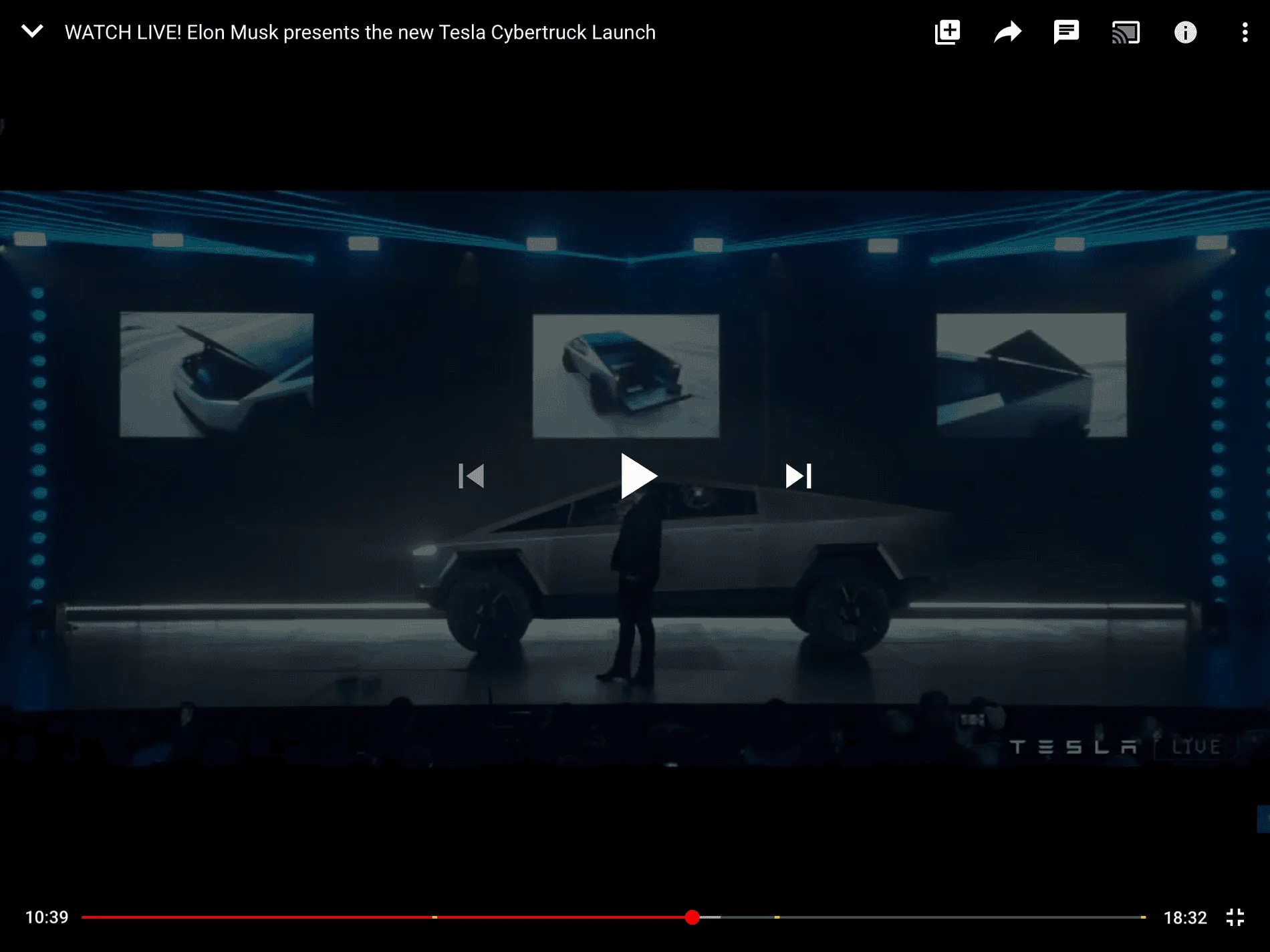 Tesla Cybertruck Look how good Cybertruck looks with blacked-out bed top CD7C8763-CD08-47A2-AE1F-66F15F973EC9