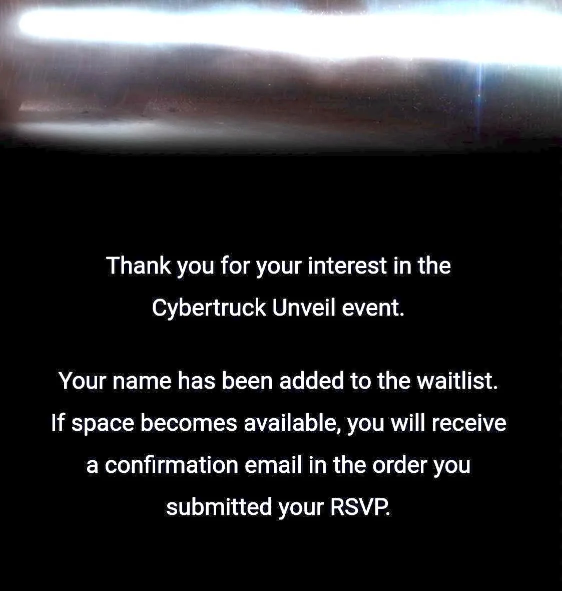 Tesla Cybertruck Tesla Cybertruck Reveal Set for Nov 21st! Invite Teaser Image and Details Inside EJXauVhW4AIMgP-