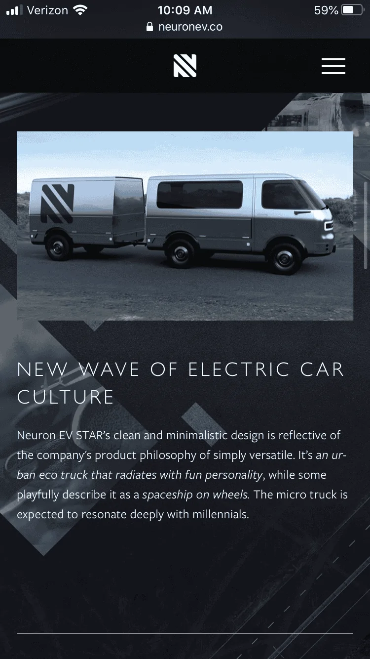 Tesla Cybertruck Neuron EV Another contender D209F218-9A45-4600-8EEC-D8BF37BCDCB7
