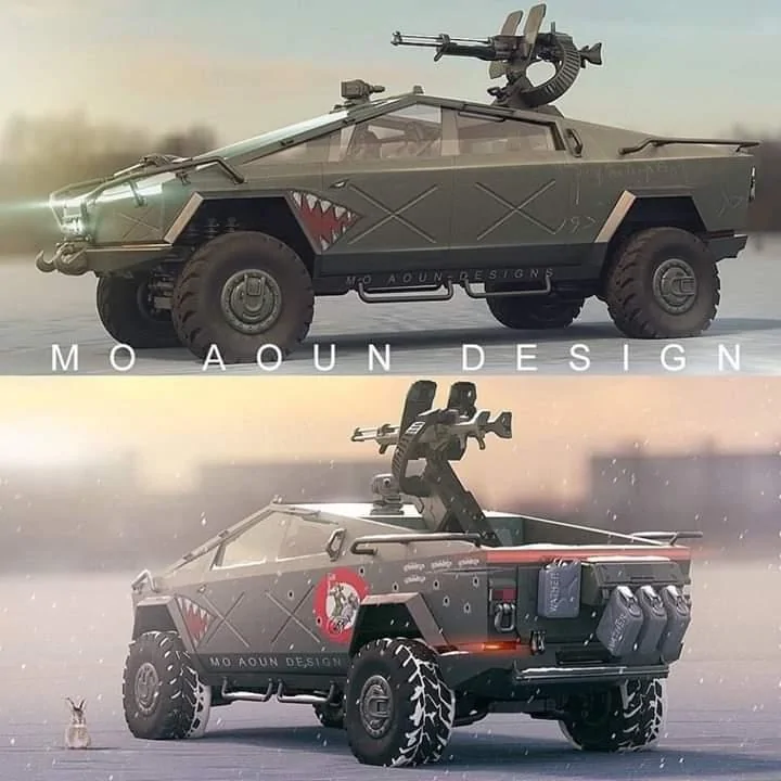 Tesla Cybertruck Tesla Warthog 709F2DC5-52F1-40E7-8484-EDCF9EFD90DF