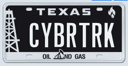 Tesla Cybertruck Custom license plate / vanity plate name for your Cybertruck? {filename}