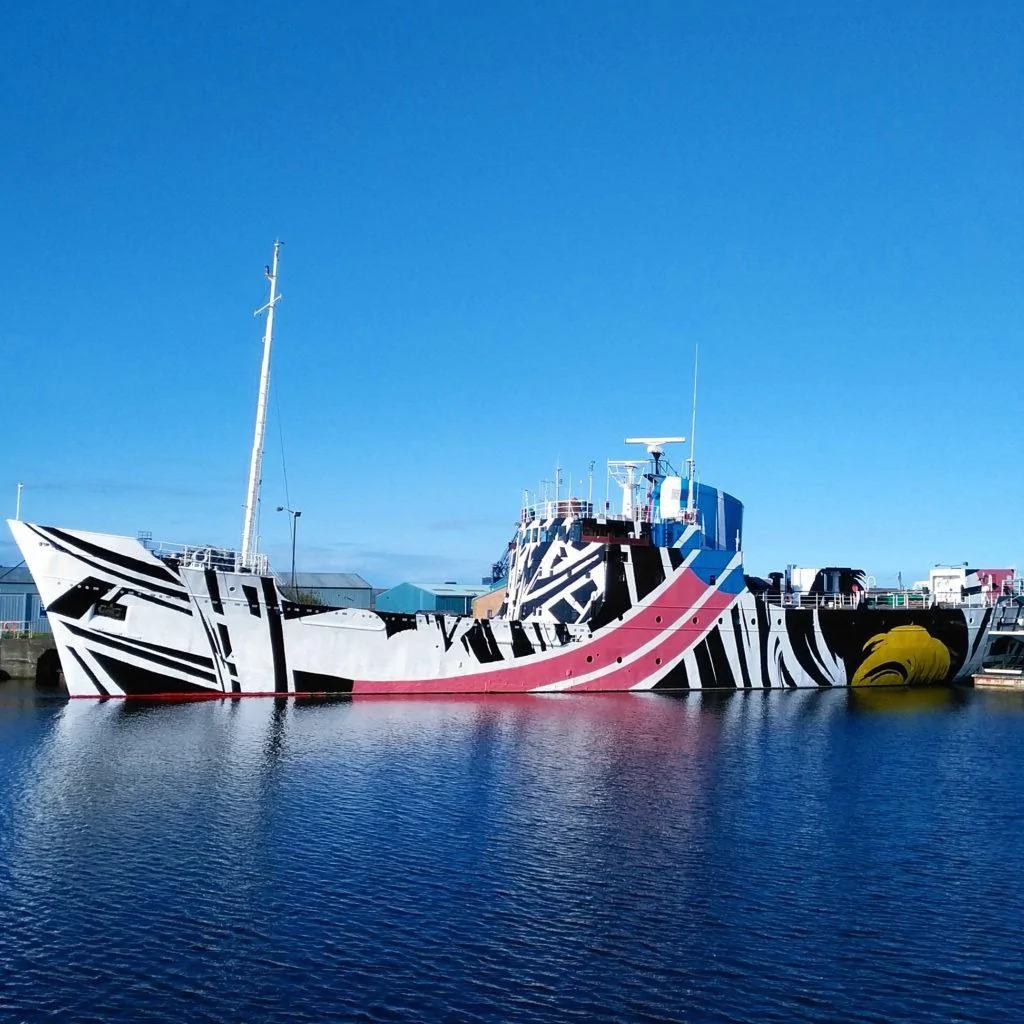 Tesla Cybertruck Dazzle camo Dazzle-Ship-by-Ciara-Phillips-c.-Ross-Attenburgh-3-1024x1024
