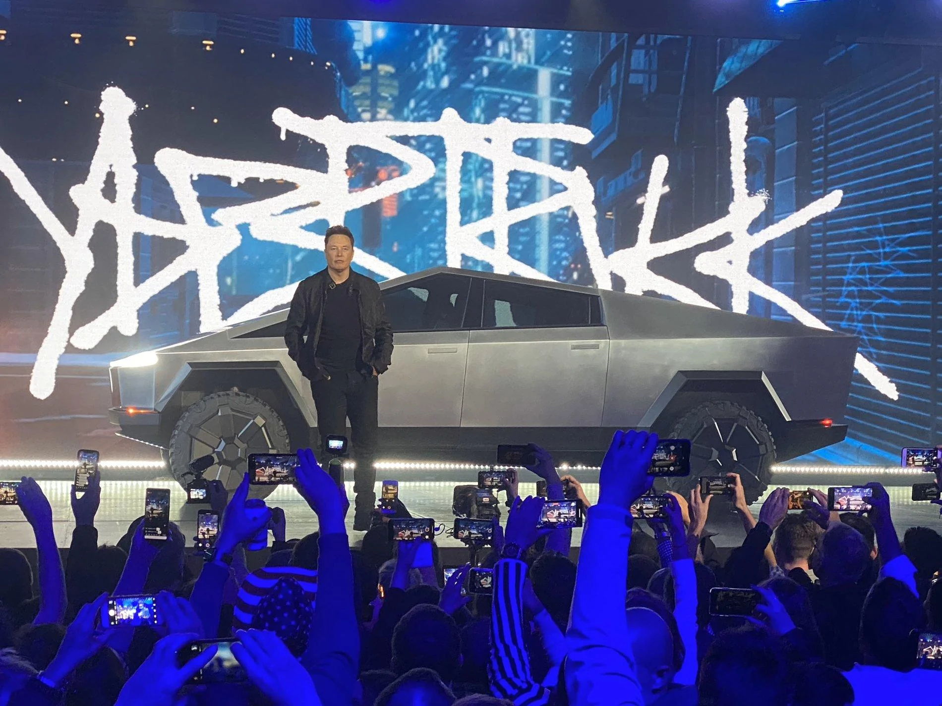 Tesla Cybertruck Cybertruck reveal viewing party and reactions! Tesla Cybertruck Revealed1