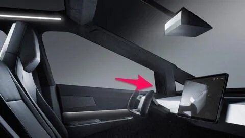 Tesla Cybertruck More looks at inside of the Tesla Cybertruck A3FAD3AC-0DA4-4052-8D31-75FD169E99B0