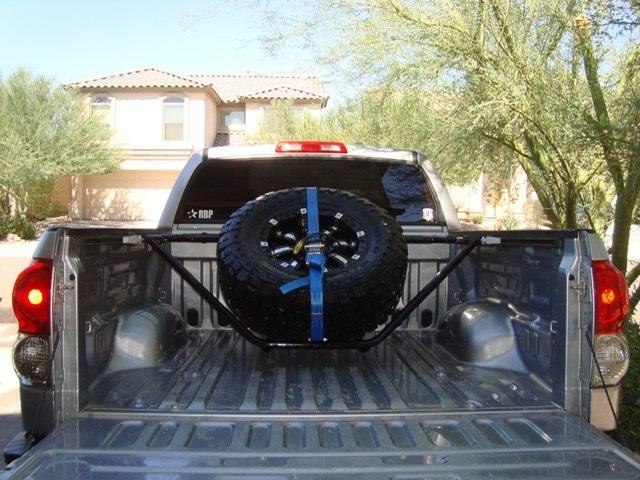 Tesla Cybertruck Full size spare tire FC205E64-F820-4D28-9EA1-AF8D15C26B05