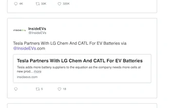 Tesla Cybertruck Tesla Partners With LG Chem Screen Shot 2020-01-30 at 10.32.40 AM