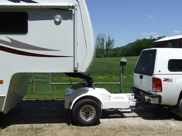Tesla Cybertruck The answer to towing a 5th wheel. DSCF2157
