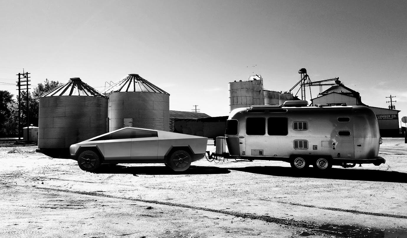 Tesla Cybertruck Will I lose my place in line? Tesla Cybertruck Airstream Trailer