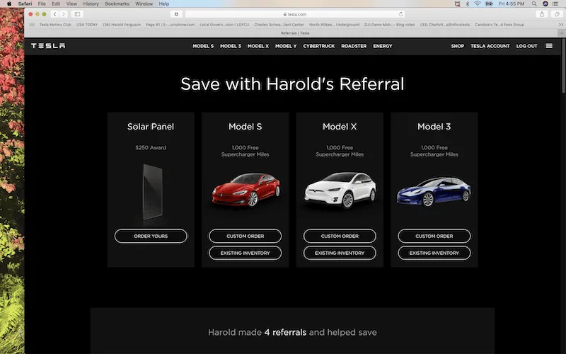 Tesla Cybertruck Need a referral link! Screen Shot 2020-02-07 at 4.55.40 PM