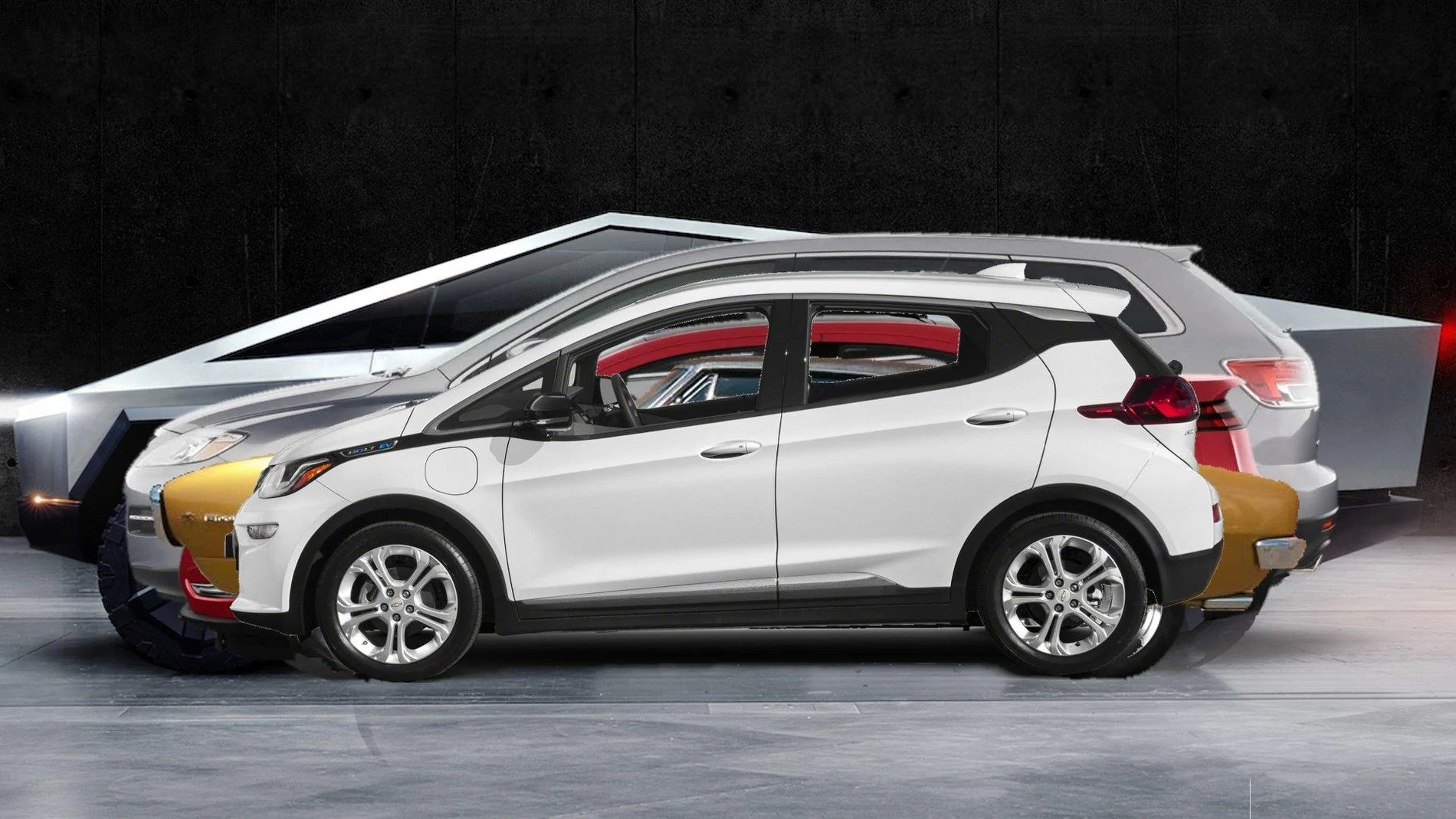 Tesla Cybertruck How many are buying CT that DONT actually NEED a truck? ALL my cars side vi