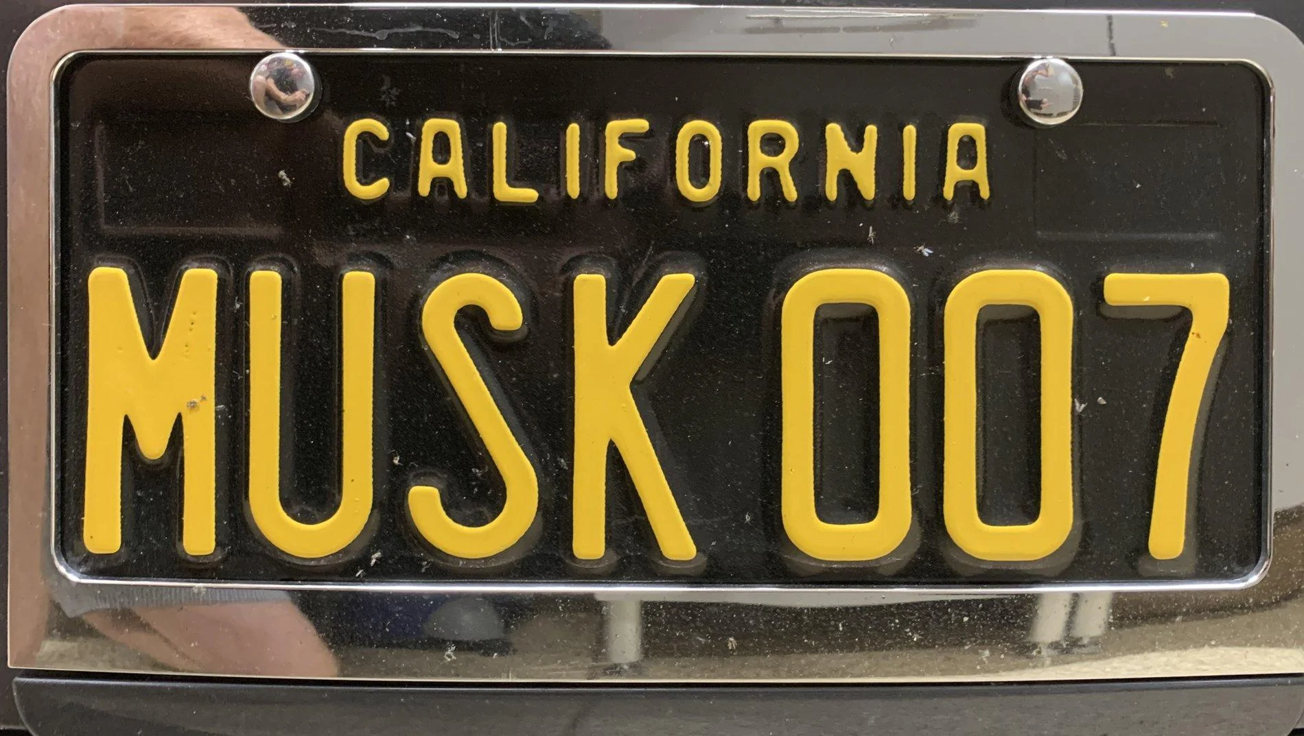 Tesla Cybertruck Custom license plate / vanity plate name for your Cybertruck? F307538D-D59D-4700-B6C1-63DF88122365