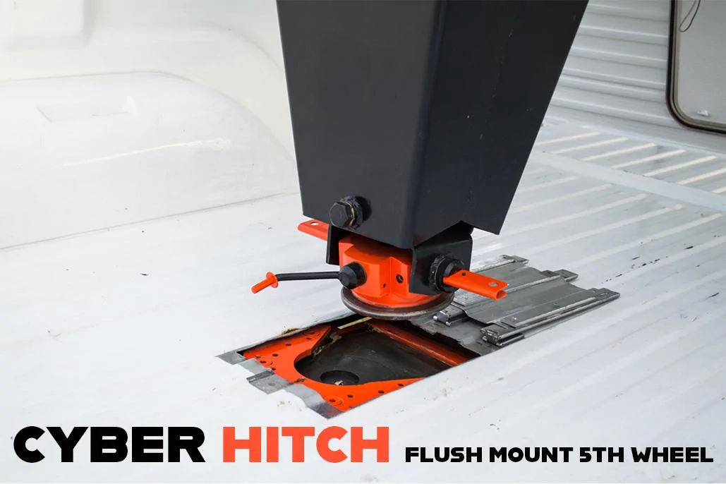 Tesla Cybertruck Introducing the Patented Cyber Hitch, full motion 5th Wheel Hitch for the Cybertruck Cyber Hitch - 3-2