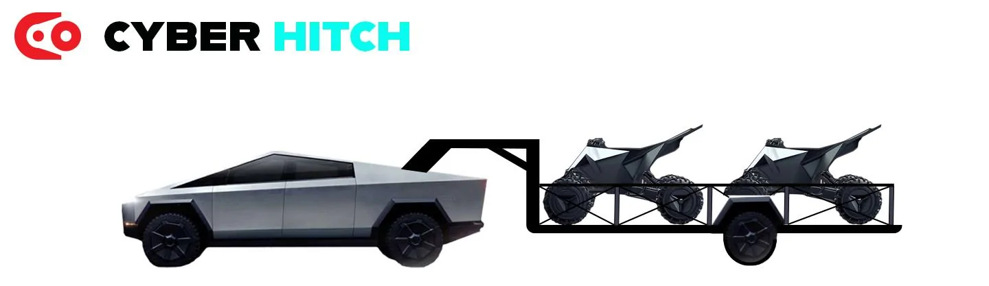 Tesla Cybertruck Introducing the Patented Cyber Hitch, full motion 5th Wheel Hitch for the Cybertruck Cyber Hitch - 5