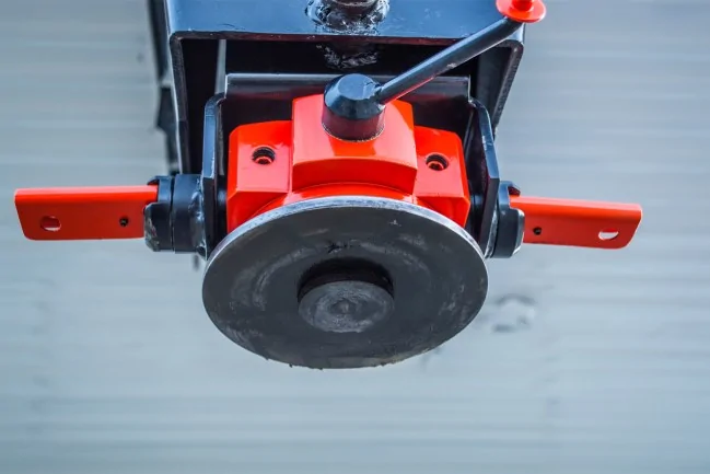 Tesla Cybertruck Introducing the Patented Cyber Hitch, full motion 5th Wheel Hitch for the Cybertruck 248-Bottom-Front