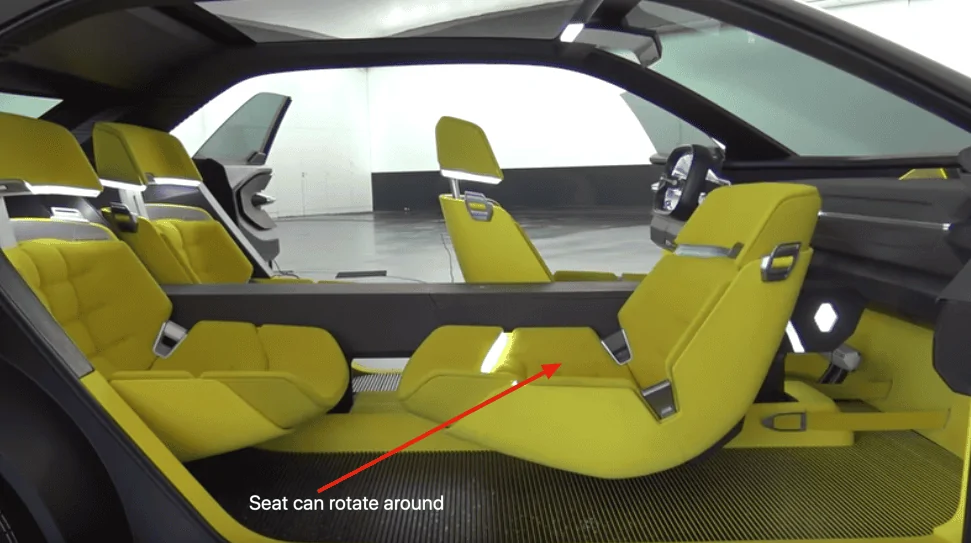 Tesla Cybertruck High Tech items for CyperTruck possible? Seat Rotate Around