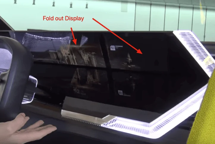 Tesla Cybertruck High Tech items for CyperTruck possible? Fold out Display