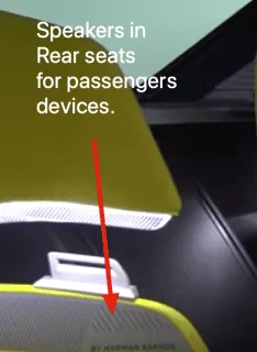 Tesla Cybertruck High Tech items for CyperTruck possible? Speakers in rear seats