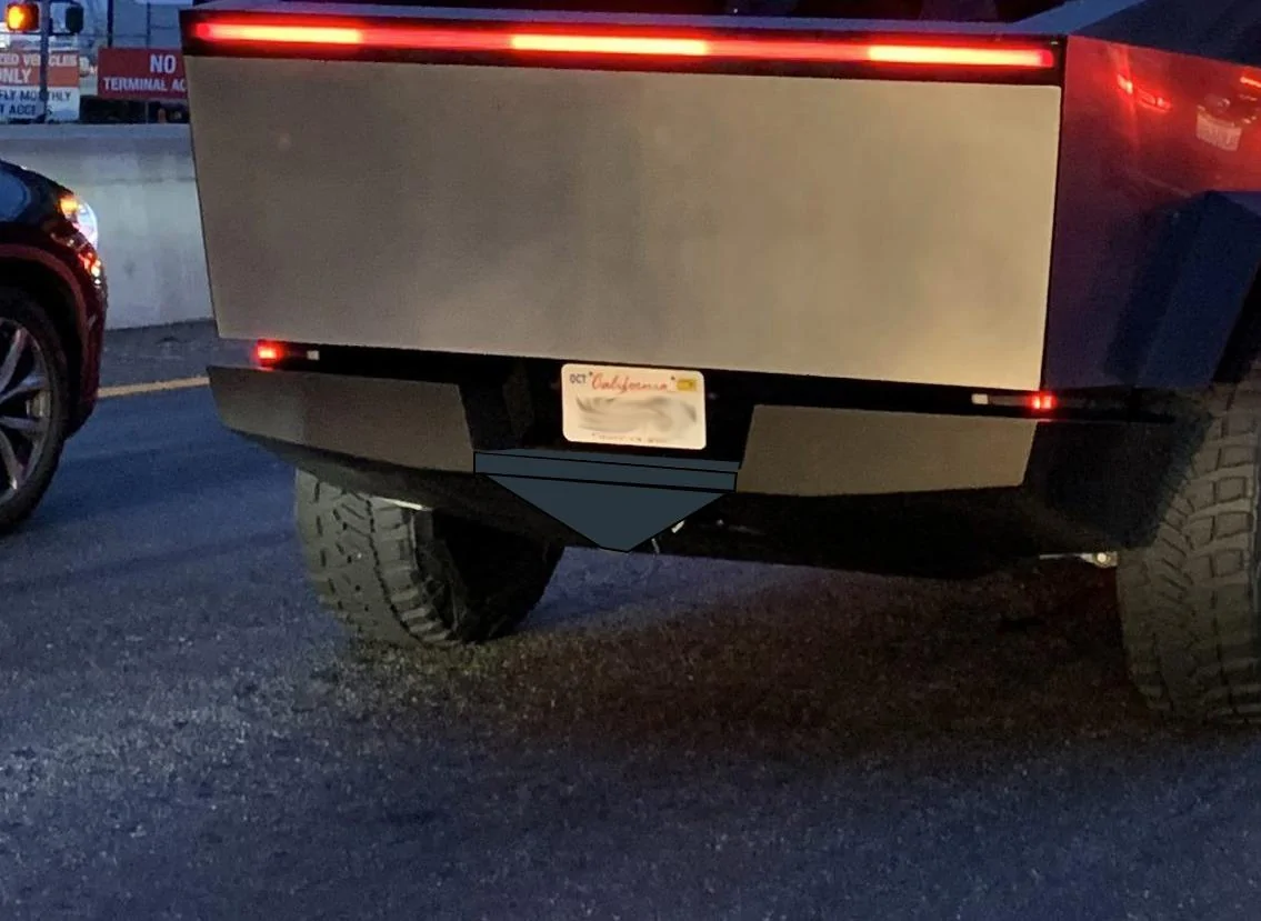 Tesla Cybertruck Introducing the Patented Cyber Hitch, full motion 5th Wheel Hitch for the Cybertruck Bumper plate in