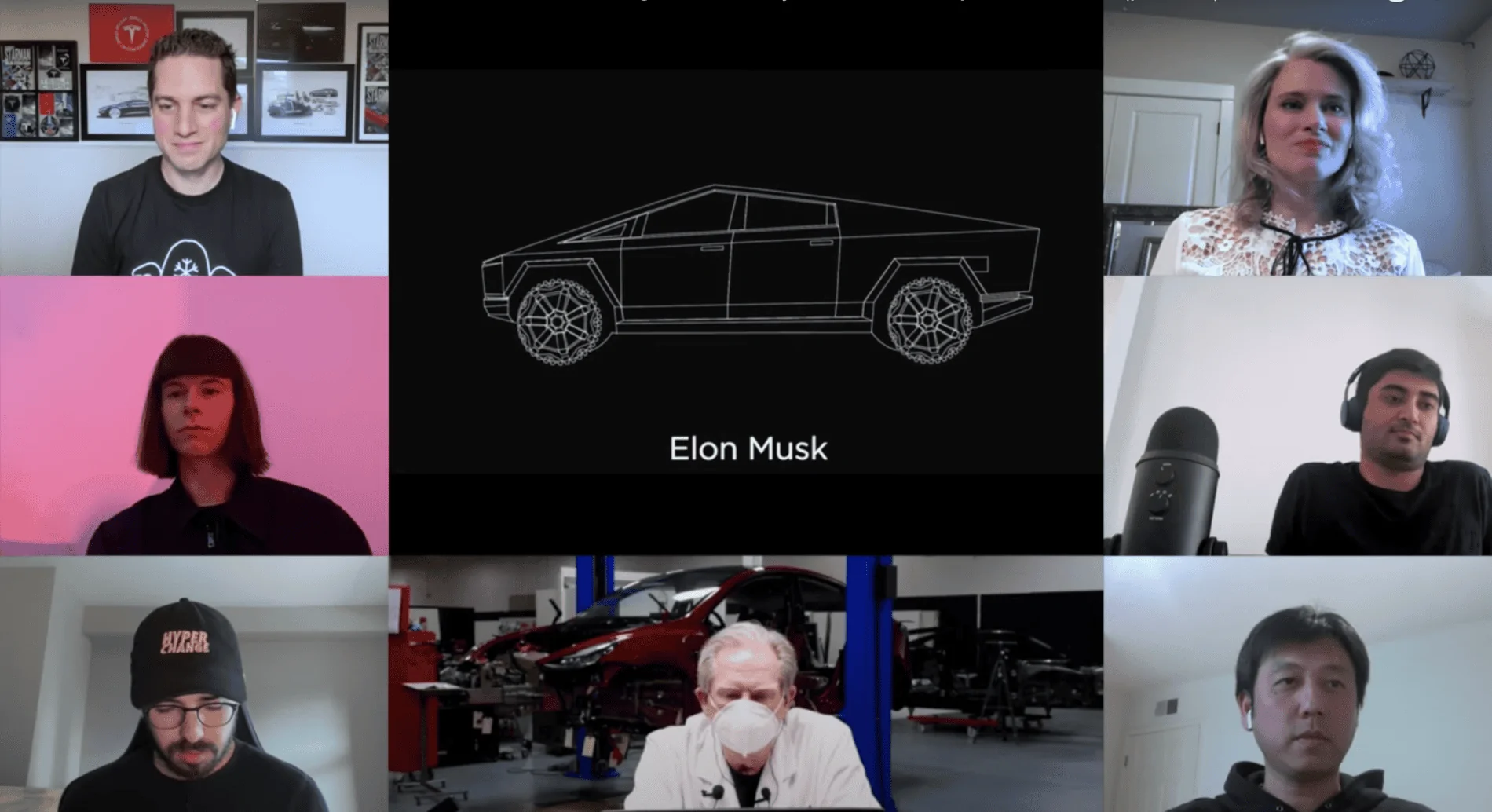 Tesla Cybertruck Musk Discusses Cybertruck Production on Videocast: “It’s a fri@#!in’ tank from the future” Musk videocast
