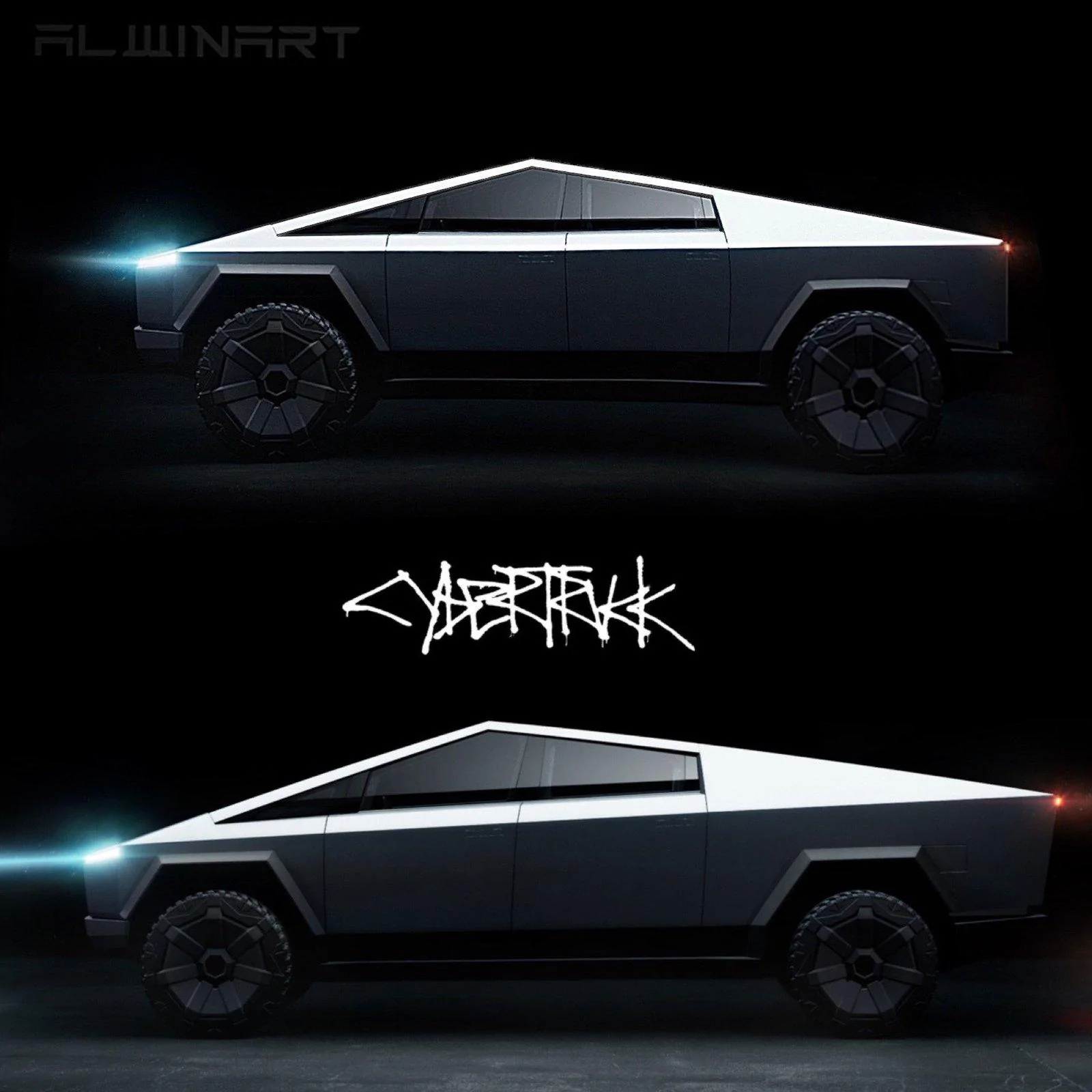 Tesla Cybertruck Production Cybertruck Size Reduced By 3% With a More Level Center Line and Lower Window Sills [Update: Interior Reduced 1.5%] EVwqQASXYAAZSri?format=jpg&name=larg