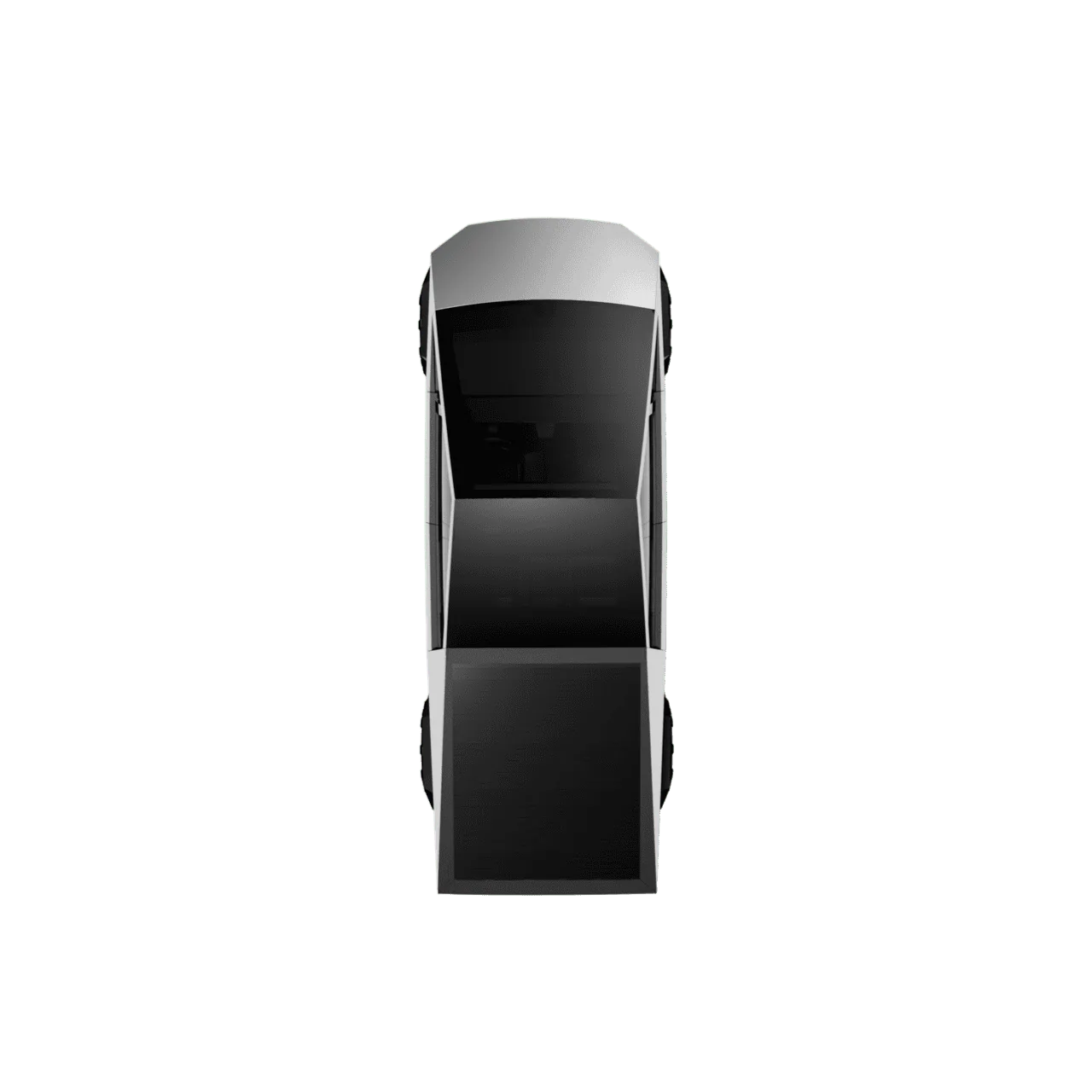 Tesla Cybertruck Cybertruck renderings and creations Cybertruck overhead