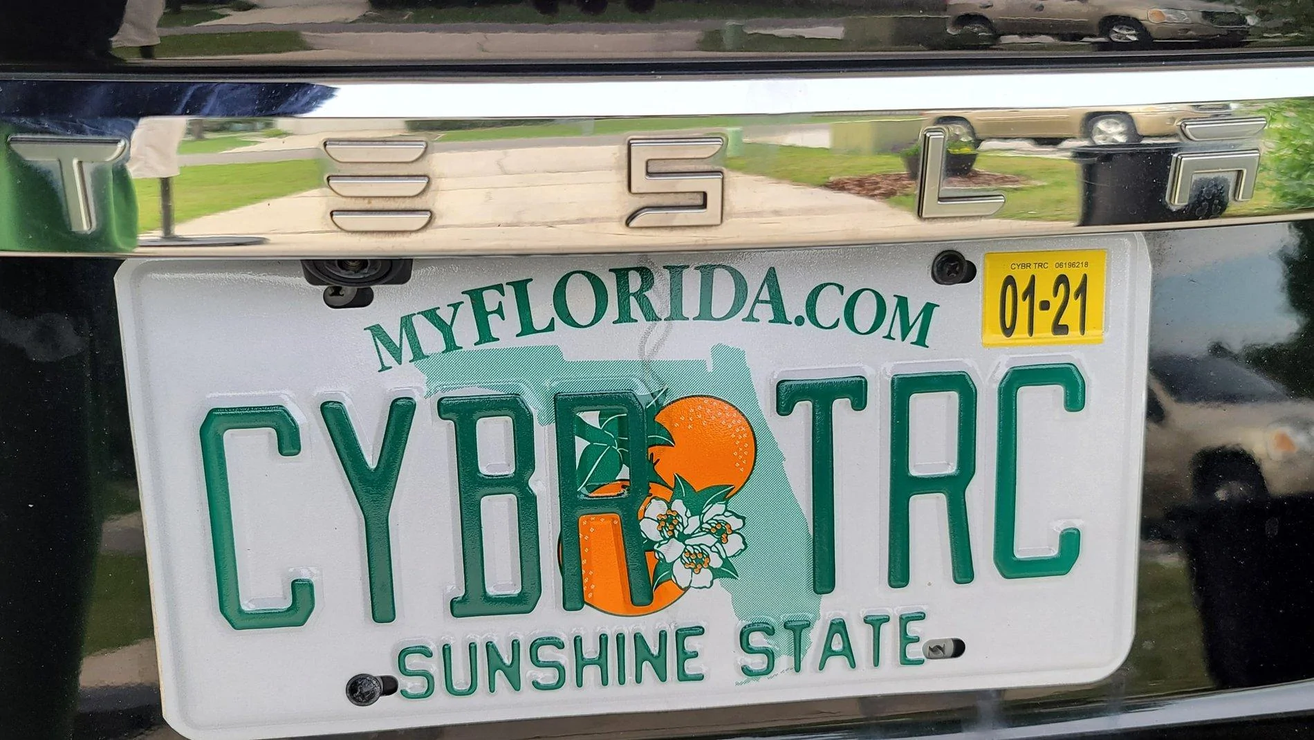 Tesla Cybertruck Custom license plate / vanity plate name for your Cybertruck? IMG_20200411_184916_766