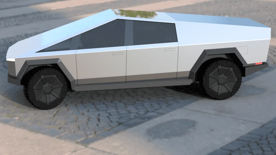 Tesla Cybertruck Production Cybertruck Size Reduced By 3% With a More Level Center Line and Lower Window Sills [Update: Interior Reduced 1.5%] cybertruck 0427 v5 
