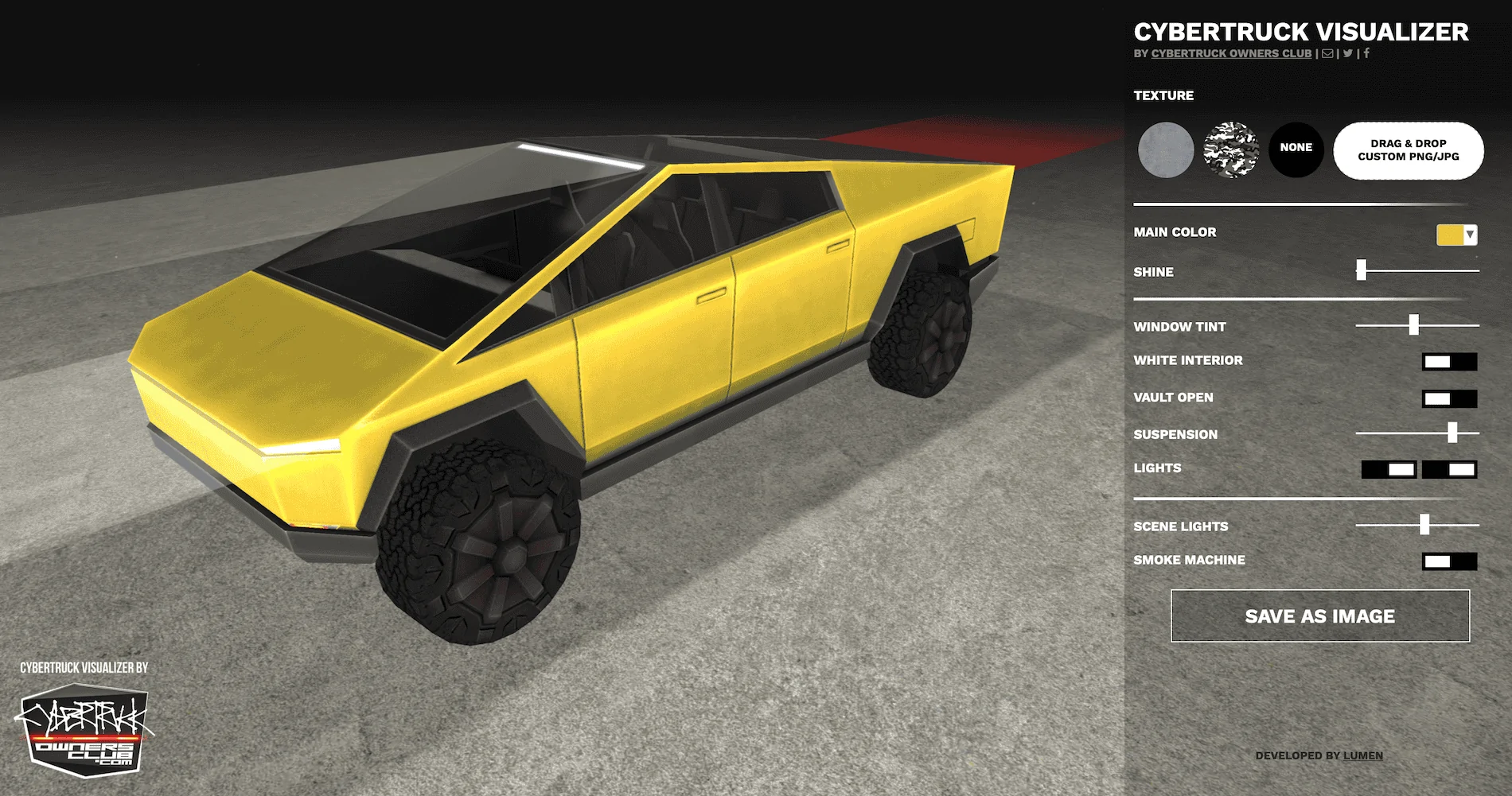 Tesla Cybertruck Build Your Cybertruck With Our 3D Configurator Visualization Tool 🎨 📐 Cybertruck 3D Visualizer