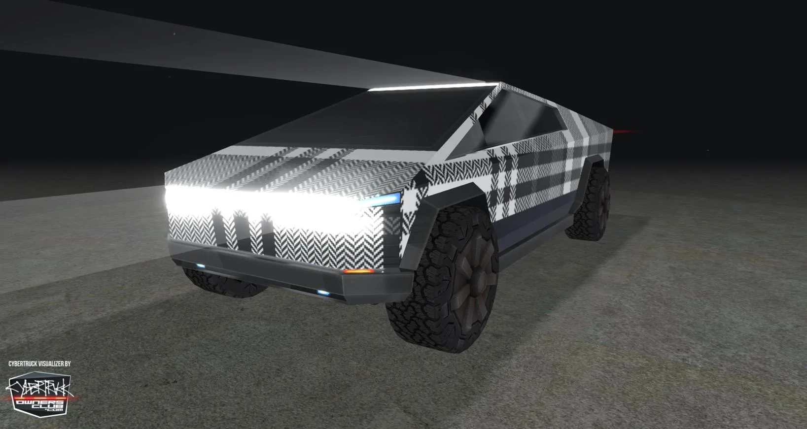 Tesla Cybertruck Build Your Cybertruck With Our 3D Configurator Visualization Tool 🎨 📐 Plaid cybertruck-design-2