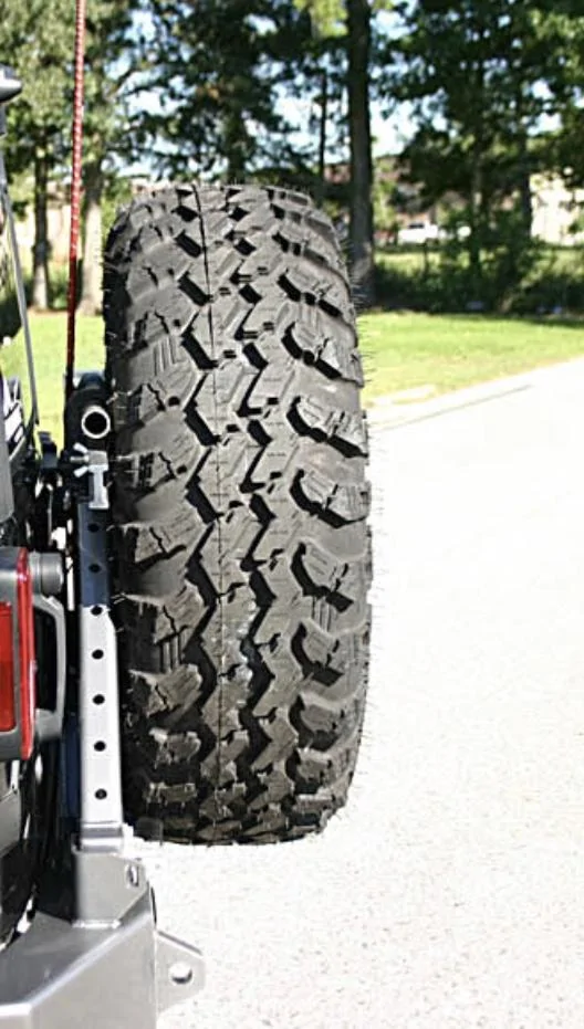 Tesla Cybertruck Full size spare tire 4442BEDE-A86A-49E0-9871-86FCF821C0D0