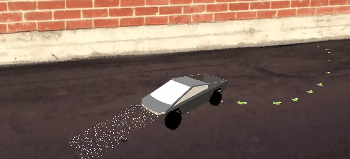 Tesla Cybertruck Snap Chat Lens 3D Model pic