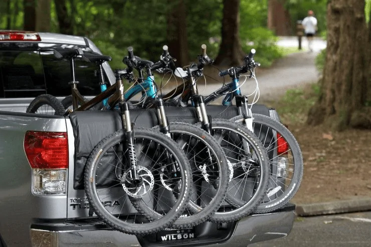 Tesla Cybertruck Bike rack option 1589562695673