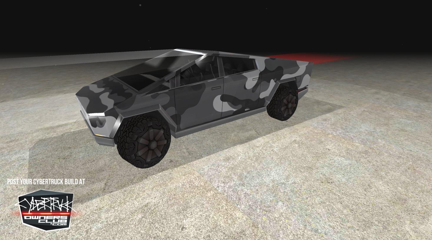 Tesla Cybertruck Build Your Cybertruck With Our 3D Configurator Visualization Tool 🎨 📐 cybertruck-design
