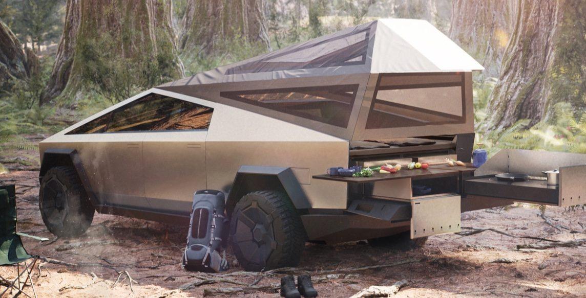 Tesla Cybertruck 6 month anniversary Tesla-Cybertruck-camper-1-e1574434915159