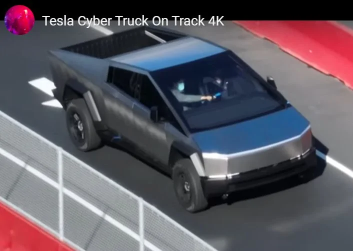 Tesla Cybertruck ? [Update: NOT Production Wiper] New Cybertruck design spied! Shortened front, no door handles, side mirrors, curved windshield glass! [Dec. 10] CyberTruckOnTrack